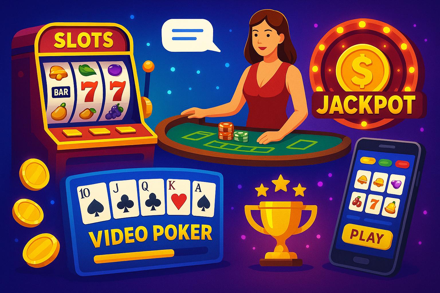 Jogos de cassino online CWBET